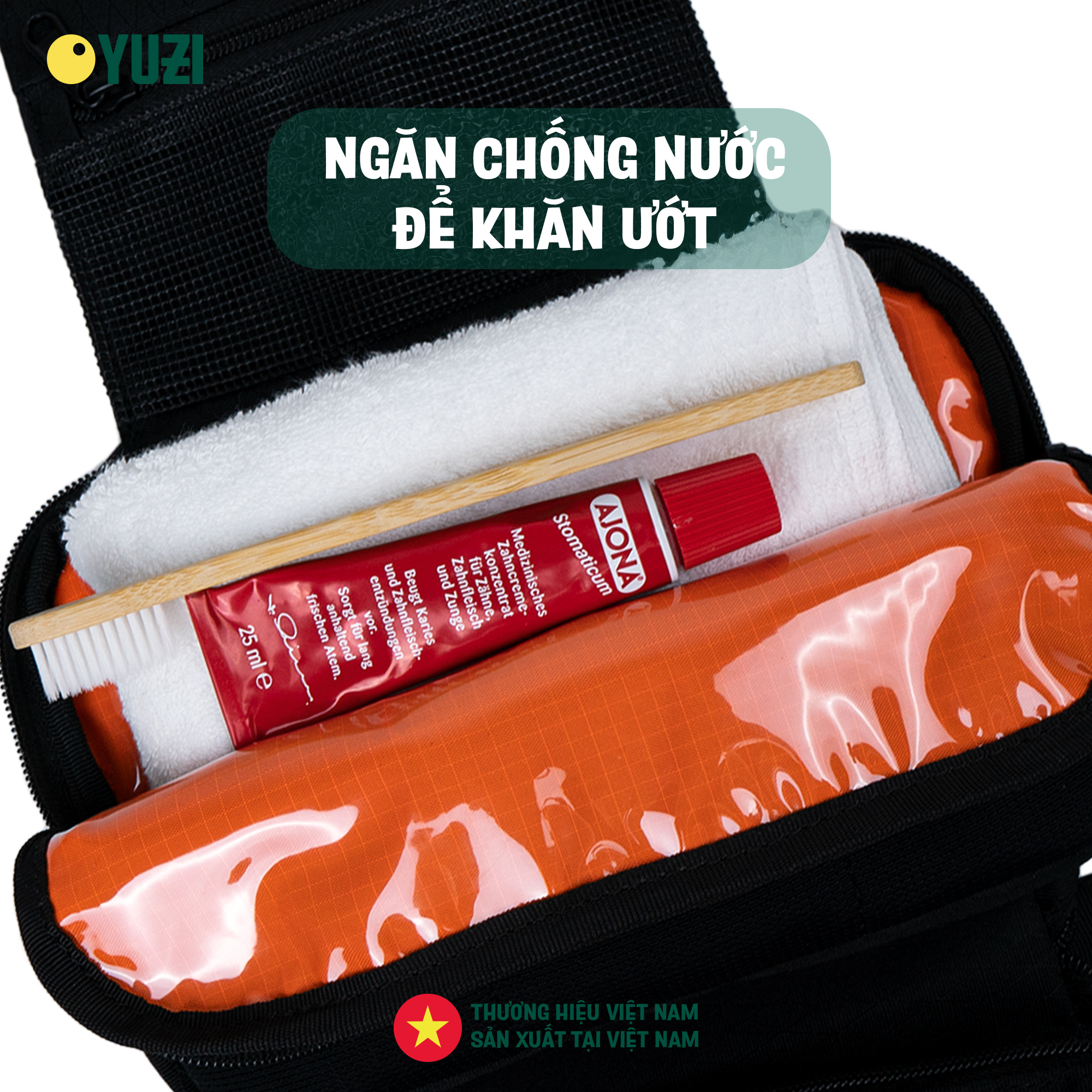Túi đựng đồ vệ sinh leo núi, du lịch Yuzi Toiletry 2.5L