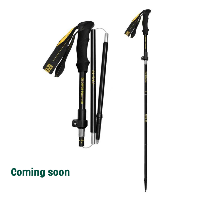 Gậy leo núi trekking gấp gọn Yuzi Trek Pro chất liệu hợp kim 7075-T6