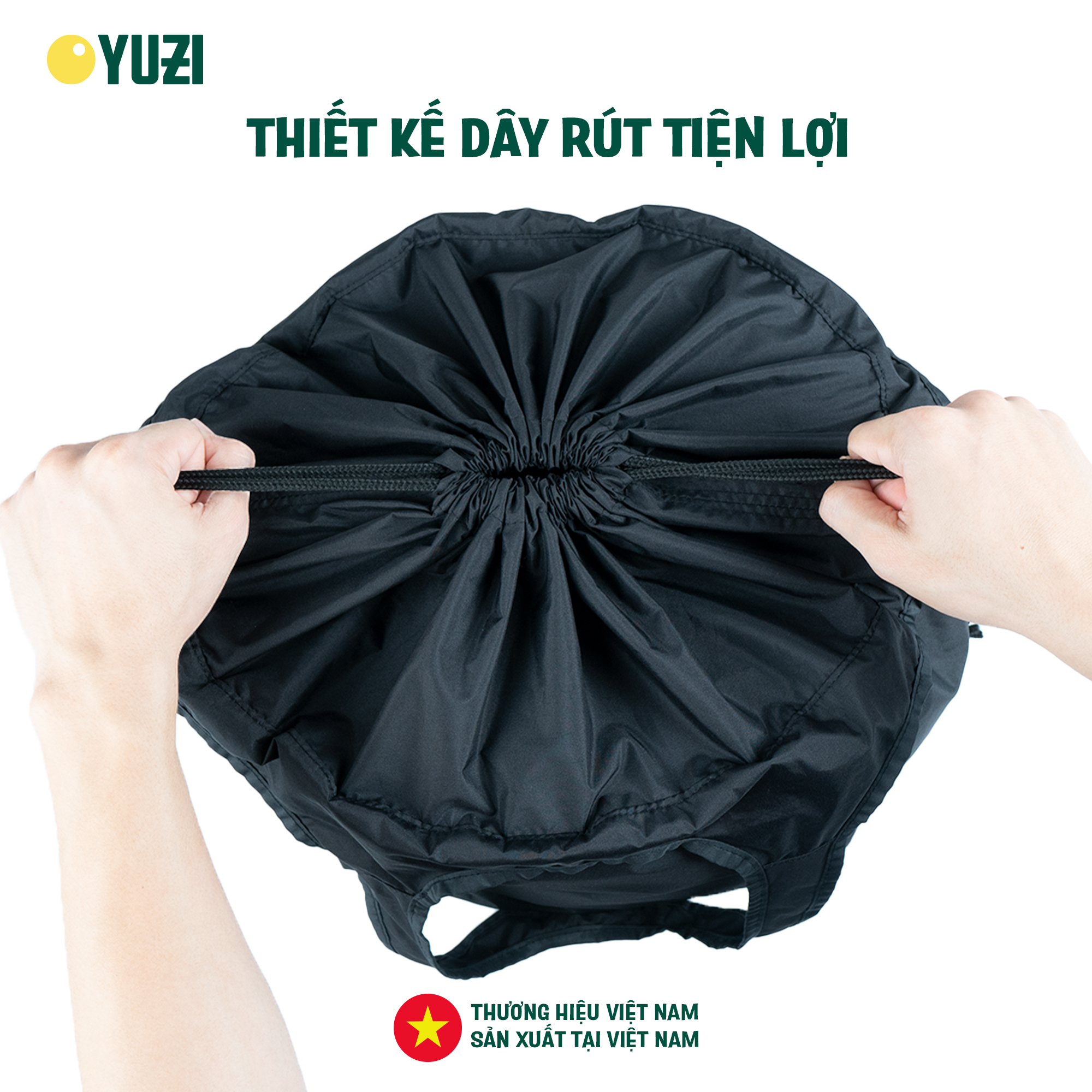 Túi tote gấp gọn Yuzi HandyTote sử dụng hàng ngày, du lịch, đi chợ