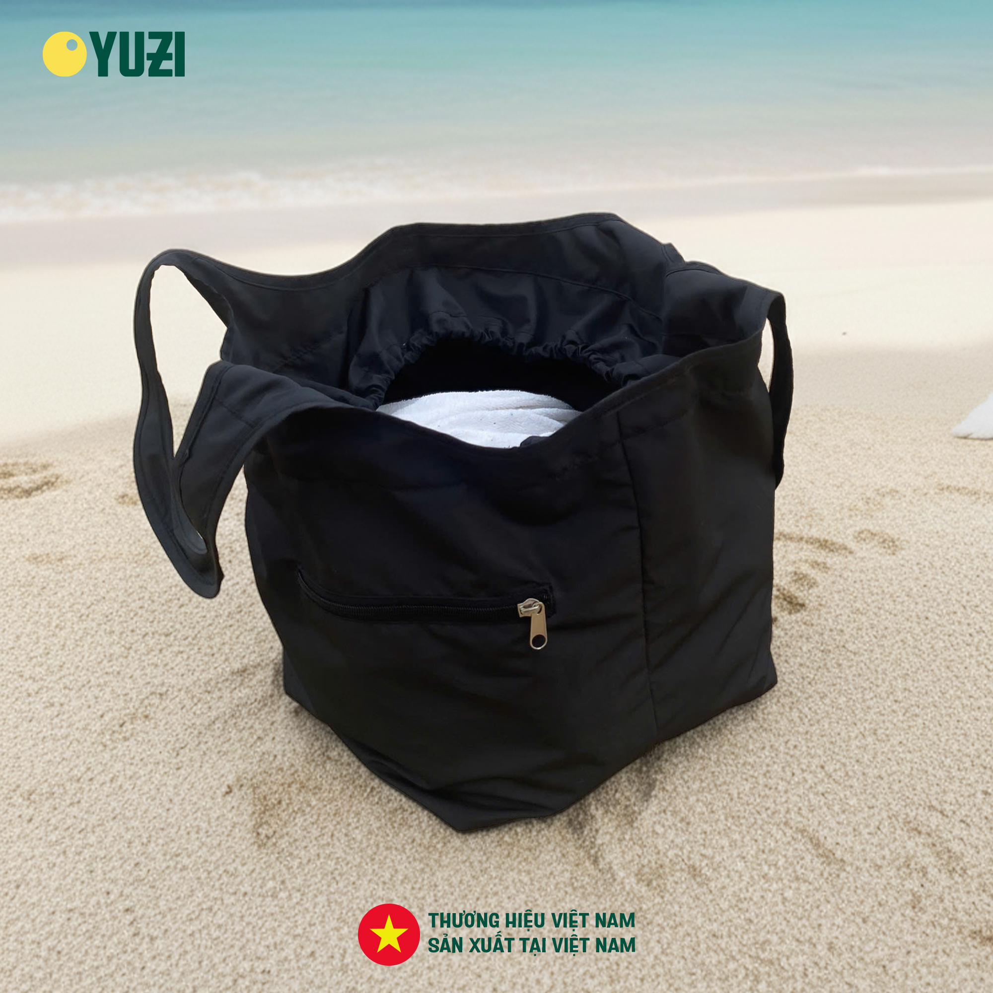 Túi tote gấp gọn Yuzi HandyTote sử dụng hàng ngày, du lịch, đi chợ