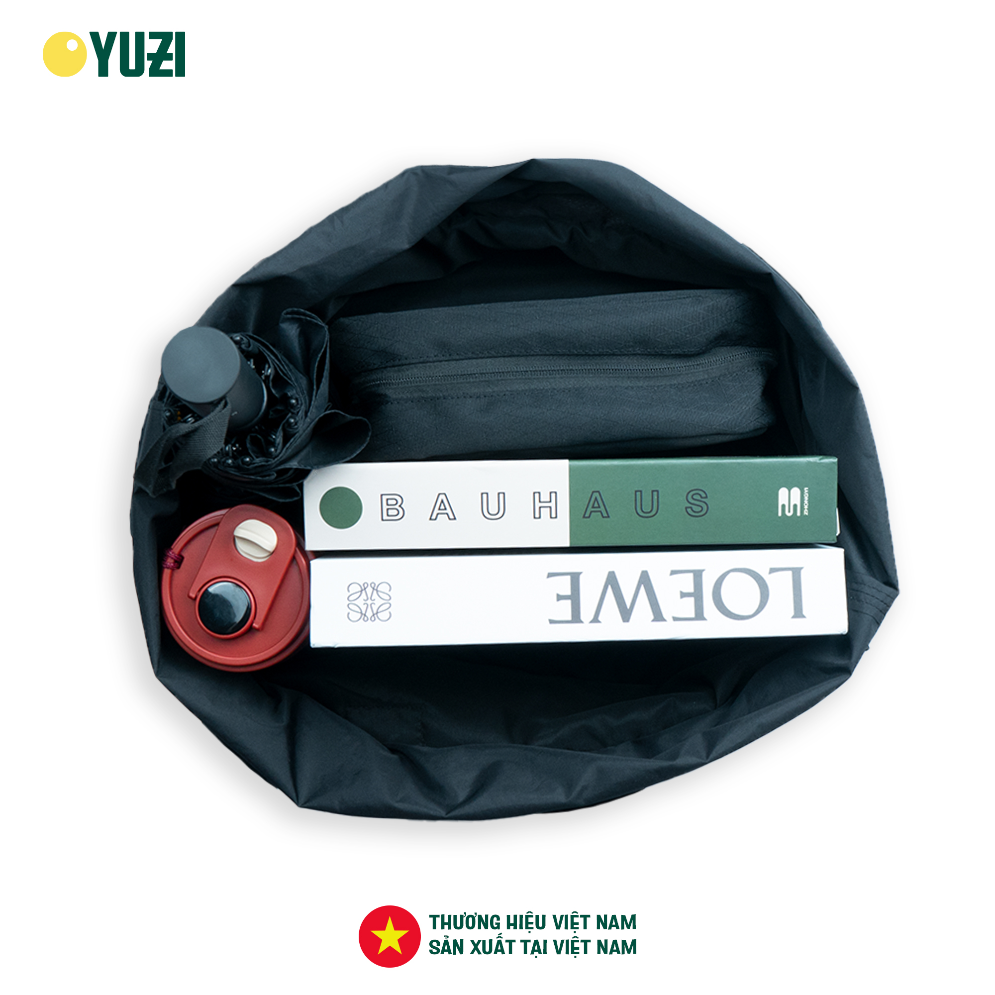 Túi tote gấp gọn Yuzi HandyTote sử dụng hàng ngày, du lịch, đi chợ