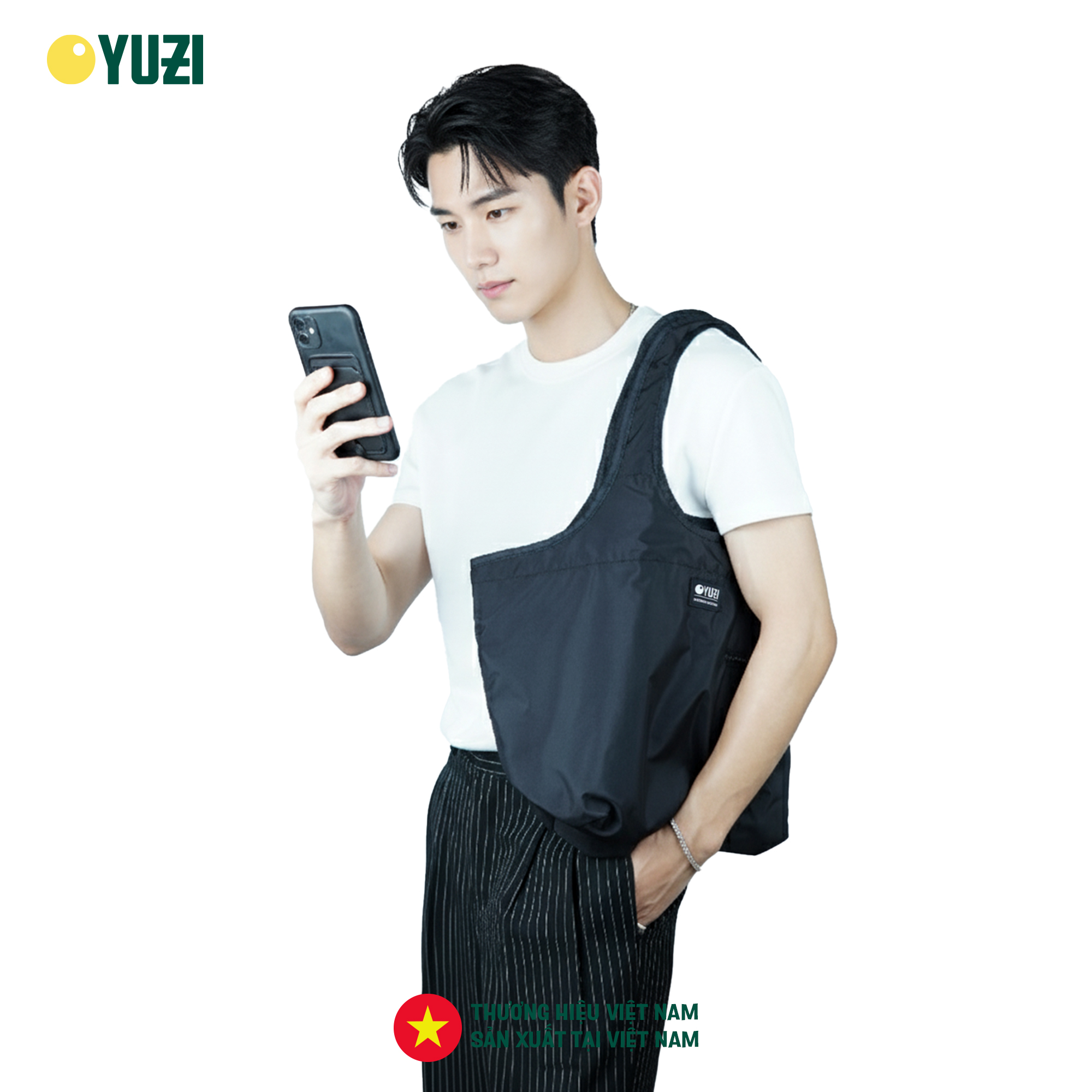 Túi tote gấp gọn Yuzi HandyTote sử dụng hàng ngày, du lịch, đi chợ