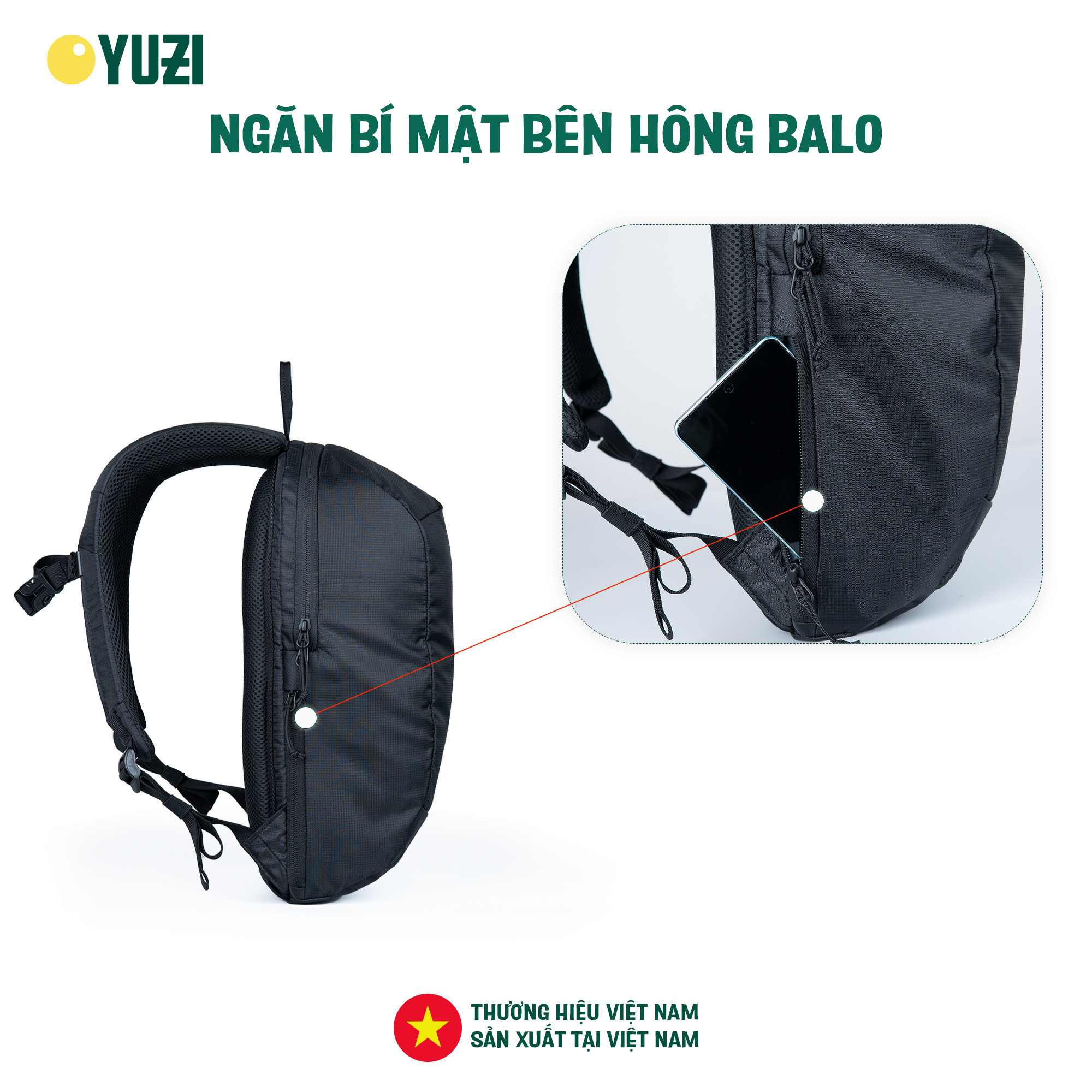 Balo sử dụng hàng ngày Daypack Modern YZ12 